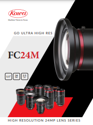 Kowa FC24M lenses brochure